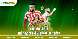 Chơi Kèo Tài Xỉu Thể Thao Cần Nắm Những Lưu Ý Nào?